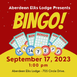 Bingo Elks September