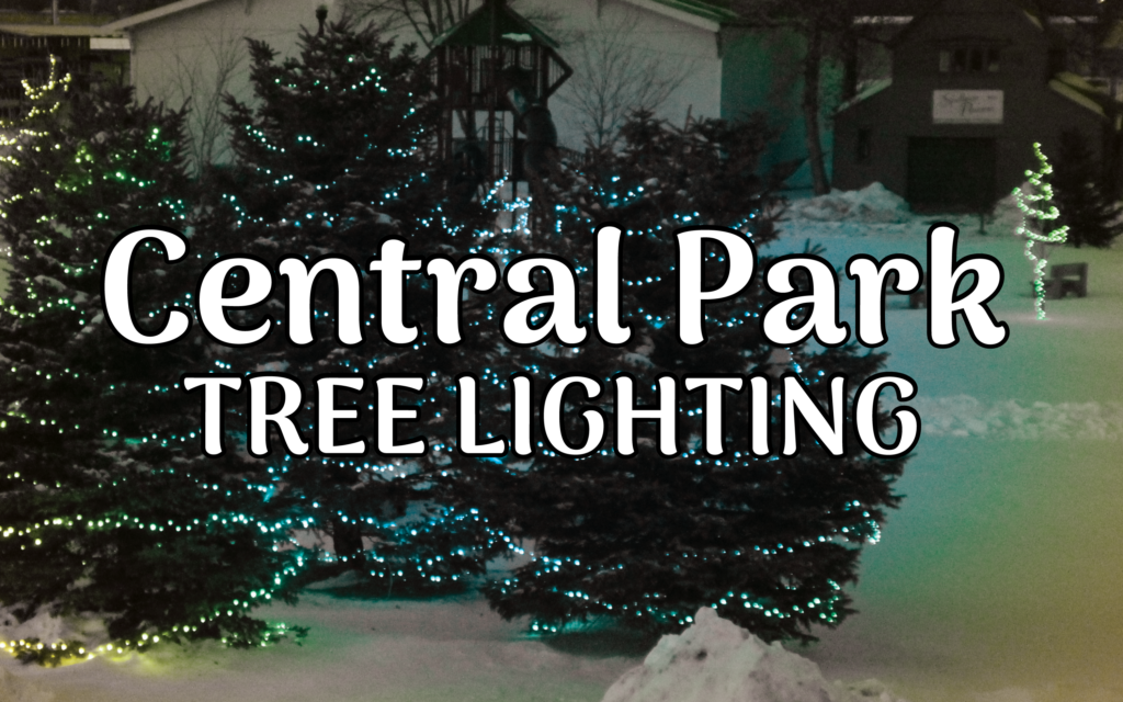 Central Park Tree Lighting Aberdeen Area Convention & Visitors Bureau