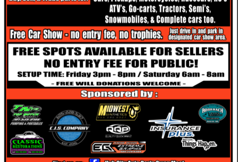 Hub City Auto Parts Swap Meet Car Show 2026