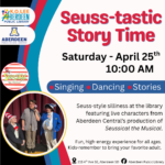 Seuss tastic story time 4.25.26 ready
