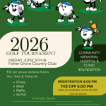 2026 Golf Tournament Flyer